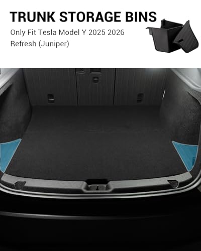 Motrobe 2025 2026 Tesla Model Y Juniper Trunk Organizer Trunk Storage Bins