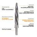 9/16" M2 Chucking Reamer Drill Bit to Enlarge/Align Holes - size: M2 9/16"