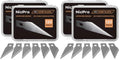 Nicpro 240 PCS Hobby Blades Set SK-5, Art Utility #11 Blades Refill Cutting Tool with Storage Case for Craft, Hobby, Scrapbooking, Stencil - 4 Pack of Case - size: #11 240pcs (Pack of 2)