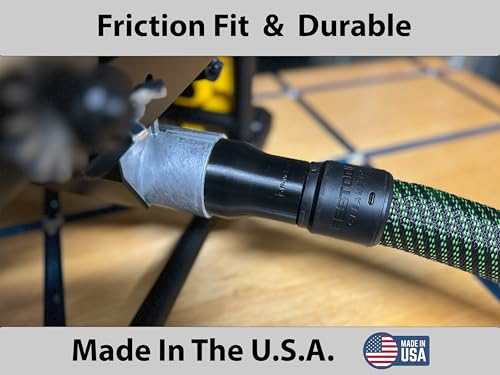 Hose Adapter for 2-1/2" Dust Collection Ports (D36/32 Hose) - style: D36/32 Hose