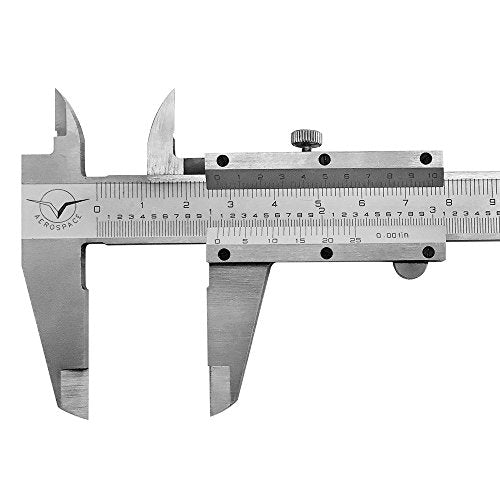 Prolinemax .001"/.02MM 6" Precision Vernier Caliper Graduation Thumb Lock Hardened SS Steel