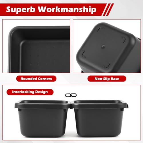 TOOLEAGUE 69Pcs & 5 Sizes Tool Box Organizer with 15Lb Magnetic Pickup Pen - size: 69Pcs with 15Lb Magnetic Pickup Pen
