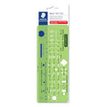 STAEDTLER Mars Electrical Drafting Template, Circuit Symbols, 8 x 3.25 - color: Electric Controls