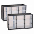 CRAFTSMAN Storage Organizer Bin System, 9 Compartment, Plastic (CMST40709) (Pack of 2) - size: 9 Bins (Pack of 2), style: 9 Bins