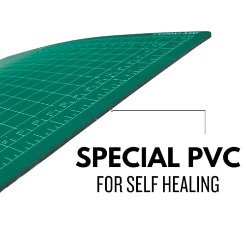 ARTIST'S BEST 18" x 24" Self Healing Cutting Mat | Rotary Cutting Sewing Mat for Craft, Fabric, Scrapbooking Sewing