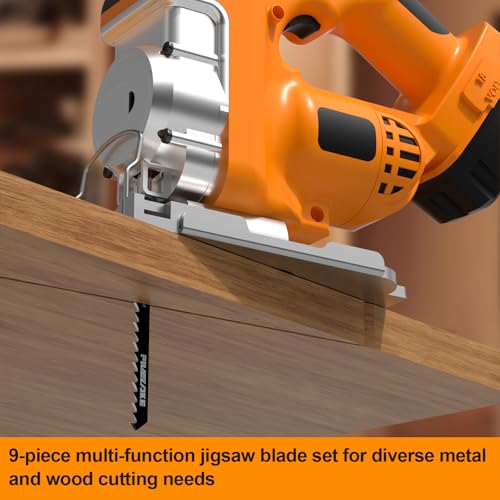 T-Shank Jigsaw Blades Set, 40Pcs Assorted Replacement Jigsaw Blades - style: 40-Pack（40 Pieces, 2 Boxes）