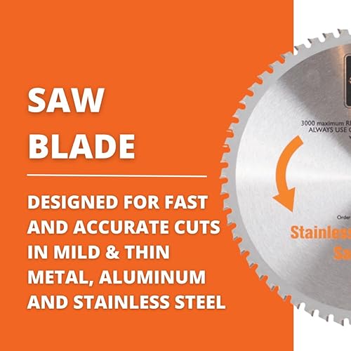Slugger by Fein Stainless Steel Cutting Saw Blade, 9" Diameter