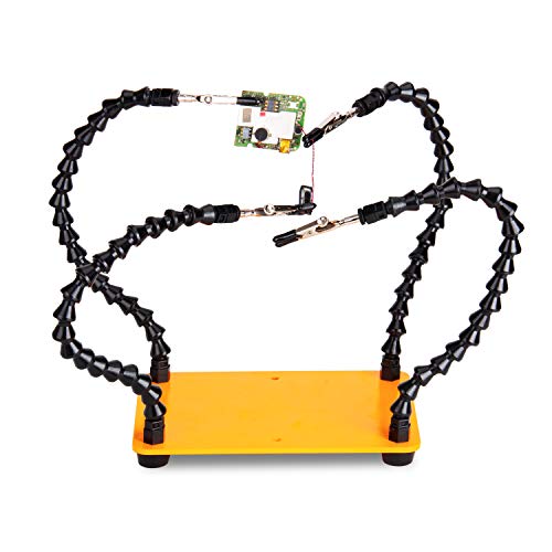 KOTTO Helping Hands Soldering Tool with 4 Flexible Arms Non-Slip