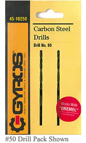 Gyros 45-10263 Carbon Steel Wire Gauge Drill Bit No.63 - size: 63