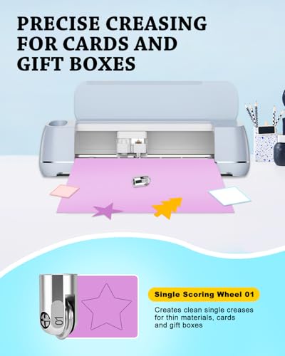 UCEC Single Scoring Wheel Tip Compatible with Cricut Maker 4/Maker 3/Maker - color: Scoring 01