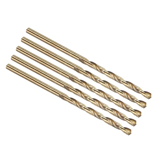 PATIKIL #41 Drill Bit Micro 4341 High-Speed Steel for Thin Metal 5 Pack - size: #41