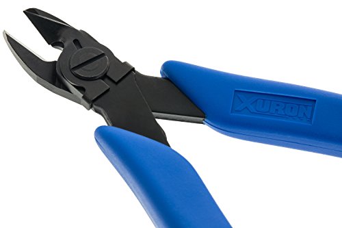 Cutters - Xuron® Oval Head Micro-Shear® Flush, Lead Retainer (9100F)