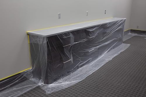 Pre-Taped Masking Film 5-Feet X 65-Feet, 1 roll - size: 5-Feet X 65-Feet, style: 1 Roll