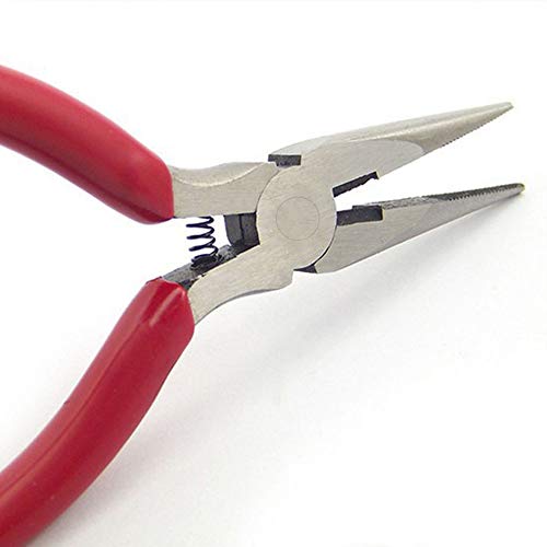 Dykes Needle Nose Pliers with Wire Cutter (5-Inch)