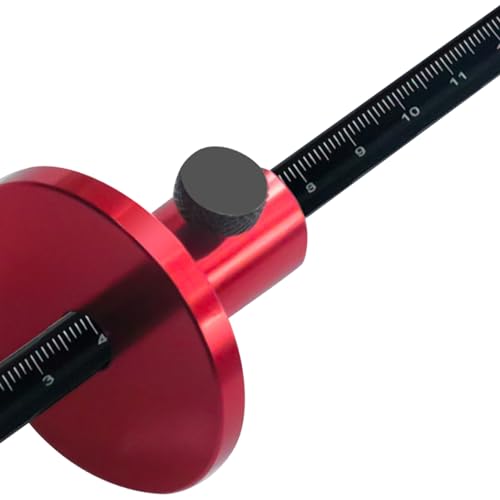Wheel Marking Aluminum Alloy Precision Ground Steel Rod Woodworking Mortise Parallel Scribing Tool