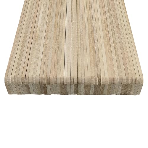 Kang&Chang 14 Inch Natural Wood Paint Stir Sticks, 40 Pack
