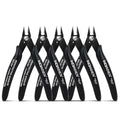BOOSDEN 5 Pack Small Micro Wire Cutters Flush Cutter Pliers 5-Inch - color: Micro - 5 Pack