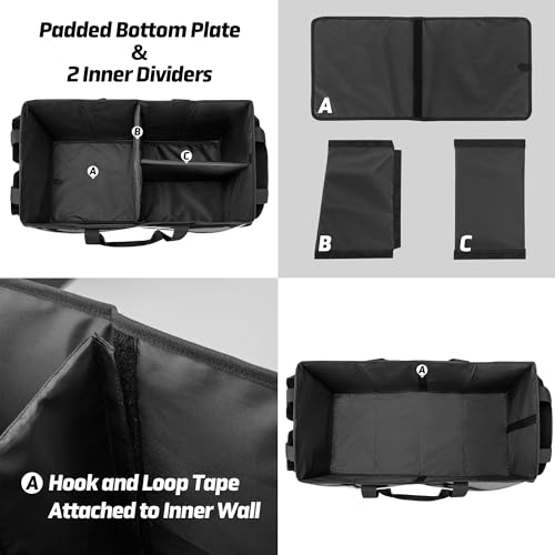 Front Trunk Organizer with Cooler Bag Compatible with Tesla Model 3 Model Y