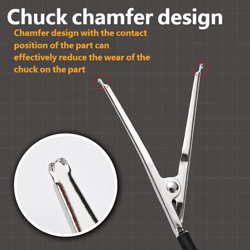 Multipurpose Reverse Clamp for Model Painting Secure Antislip Grips 360 Degree Sprayer Metal Crafting Tool