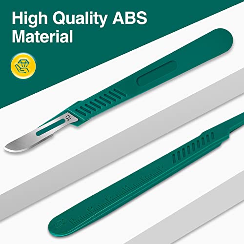 YixangDD 20 PCS Scalpel Blades with #10 Scalpels Surgical Blades - color: 20 PCS Handle With Blades #10