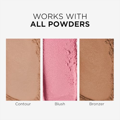 Haleys Angled Contour Brush, Soft & Flexible Bristles, Vegan & Cruelty Free - style: Contour Brush
