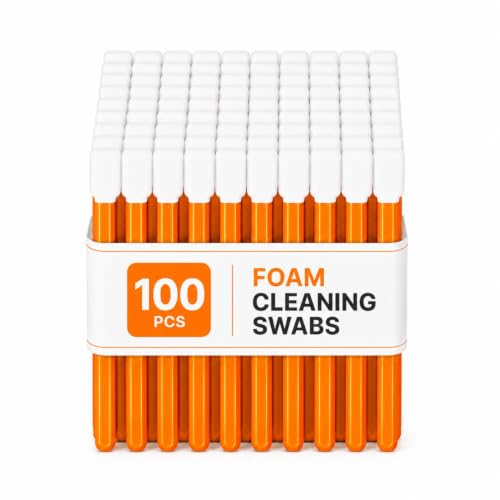 CARGEN 100PCS 5.09" Foam Cleaning Swabs for Printers Crafts Car Cleaning - size: 100PCS