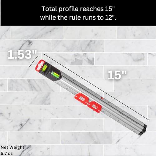 Kapro 313 Measure Mate DIY Ruler Tool - 12 Inch - size: 12"