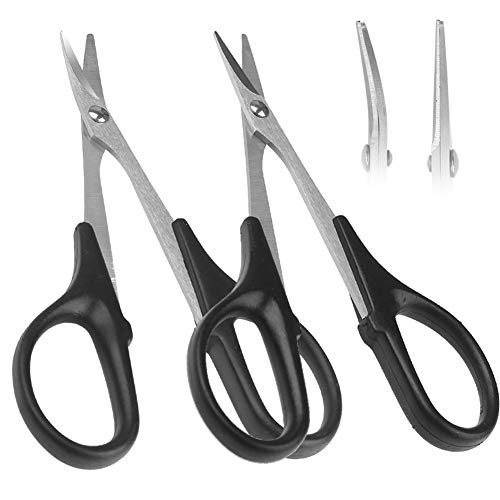 3-Pack HobbyPark RC Body Reamer Hole Puncher and Curved Scissors & Straight Scissors Trimming Tools Set for RC Car Body Shell Lexan Plastic
