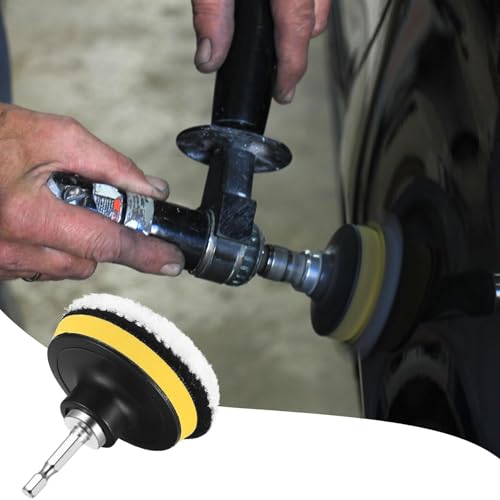 7 Pcs 4 Inch Buffing Pads for Drill,Drill Buffer Polisher Attachment - size: 4 Inch