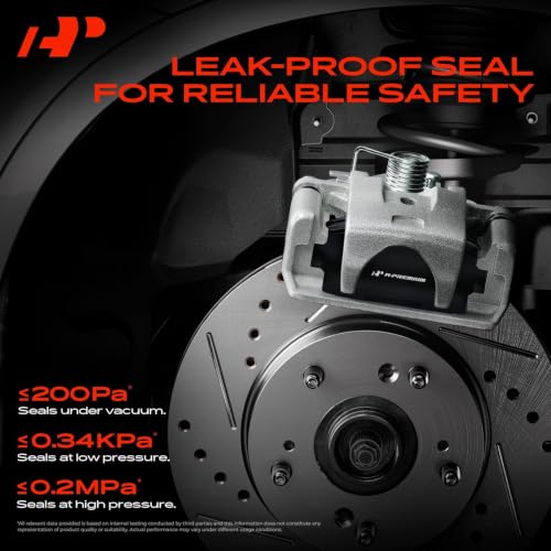 A-Premium Rear Left and Right Side Disc Brake Caliper with Bracket - style: Rear Driver and Passenger Side