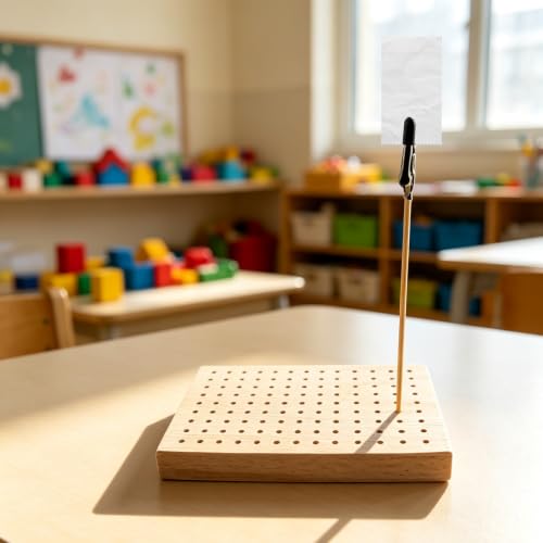 Antrader Alligator Clip Stick Set Modeling Tools with Rubber Tips,30Pcs - color: Wood With Stand Base