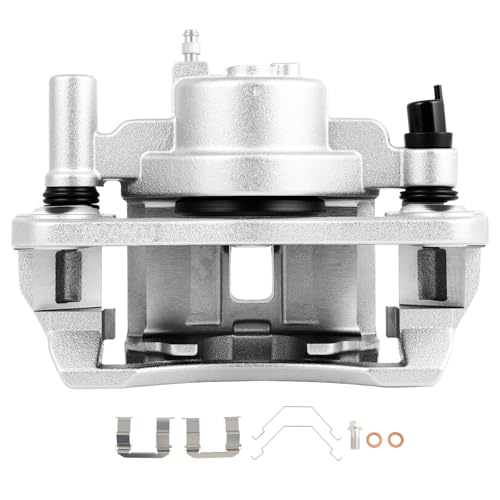 SCITOO Front Left Disc Brake Caliper With Bracket 19B2608 - size: Front Driver[19B2608]