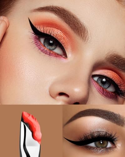 EIGSHOW Eyeshadow Smudge Brush & Eyeliner Brush - color: Black+E806