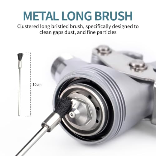 Spray Gun Cleaning Kit, Multi-Purpose Paint Gun Cleaning Kit, 21 Pcs