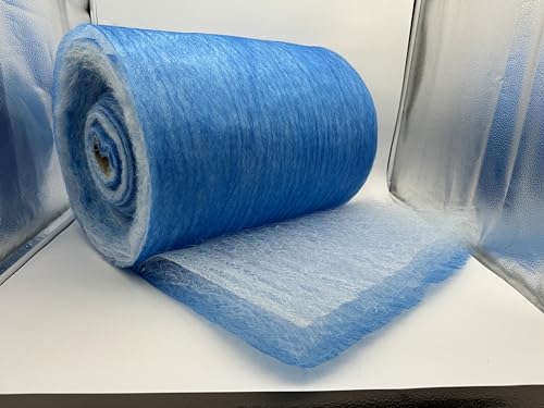 wioboy Paint Booth Exhaust Filter Roll (36" x 200ft), Spray Booth Filter, Fiberglass Paint Arrestor for Air Filter System(18 Gram) - size: 36" x 200ft