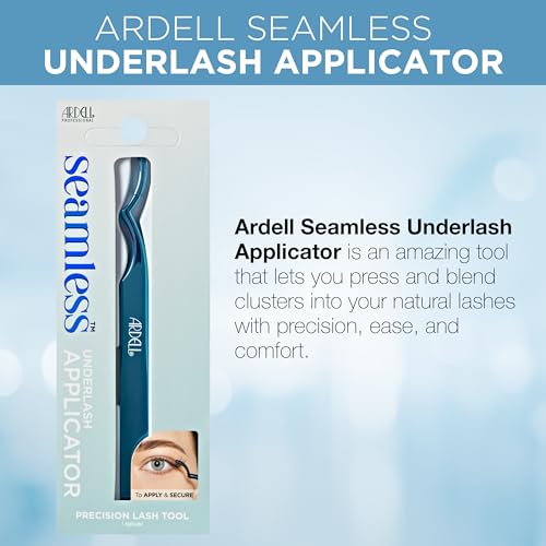 Ardell Seamless Eyelash Applicator Tool - Precision Lash Tweezers for Clusters & Eyelash Extensions Placement and Removal, 1 Pack - style: Precision Lash Tool