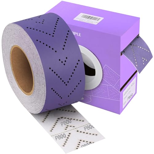 Purple Ceramic Sandpaper Roll 800 Grit 2-3/4" x 13 Yard - style: 800 Grit