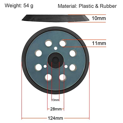 5Inch Orbital Sander Replacement Pad Compatible with Dewalt D26451 D26453