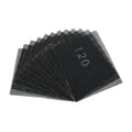 SCOTTCHEN Sanding Mesh 1/4 Sheet (12pcs) 5.5" x 4.5" for Palm Sanders Sheets 120 Grit - size: 1/4 Sheet: 5.5"x 4.5", style: #120