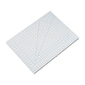 Self-Healing Cutting Mat, Nonslip Bottom, 1" Grid, 18 x 24, Gray