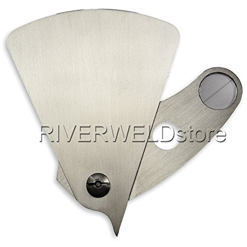 RIVERWELD Fan-Shaped Welding Gauge Sector Weld Gage