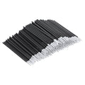 400 Pack Microswabs for Eyelash Extensions, Micro Swabs for Makeup, Balck - color: black