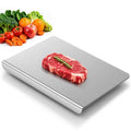 Titanium Cutting Boards for Kitchen, Double-sided non-toxic Pure Titanium Cutting Board, Dishwasher Safe Chopping & Kneading Board for Meat, Fruits, Vegetables & Baking,16 * 12 - size: 16"L x 12"W