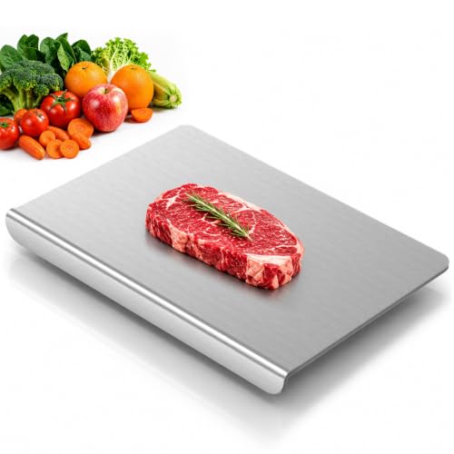 Titanium Cutting Boards for Kitchen, Double-sided non-toxic Pure Titanium Cutting Board, Dishwasher Safe Chopping & Kneading Board for Meat, Fruits, Vegetables & Baking,16 * 12 - size: 16"L x 12"W