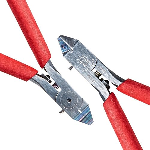 DSPIAE 4.72 Inch Pro. Ultra Fine Single-Edged Blade Nipper For Plastic Models,Easy,Smooth,Clean Cuts