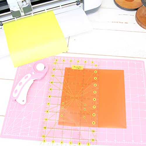 Threadart Rotary Cutter Set - 45mm Cutter, Mat & Ruler - size: ROTARY CUTTER SET