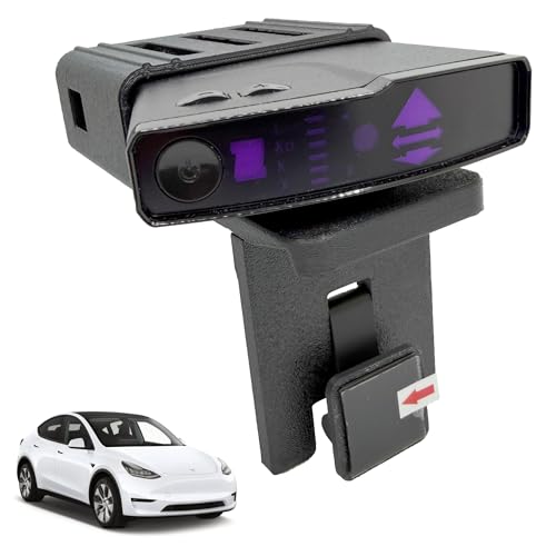 Radar Holder for Valentine One Gen2 Compatible with Tesla Vehicles - Black (V5 Platform)