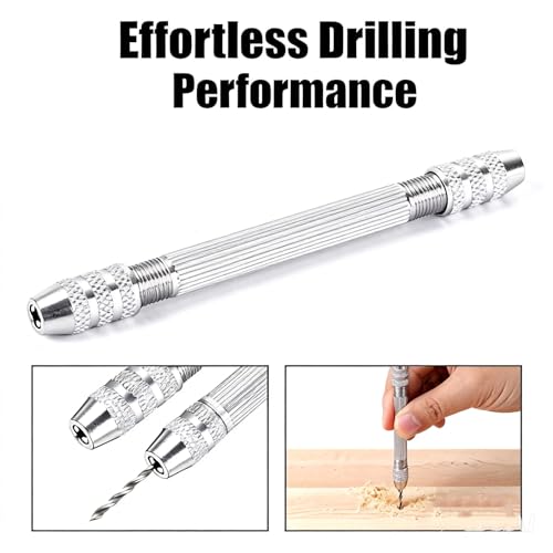 3 PCS Double-Ended Pin Vise Set