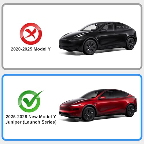Backseat Trash Can Organizer for 2026 New Tesla Model Y - size: for 2025-2026 Model Y Juniper(Backseat Trash Can)