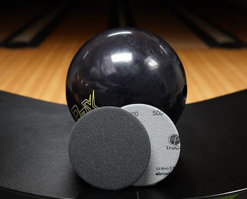 CTD TruCut Sanding Pads for Bowling Balls Resurfacing (500 grit 5 inch) - size: 5 inch, style: 500 Grit